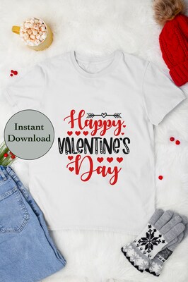 Valentines Decor SVG PNG DXF EPS JPG Digital File Download, Valentine's Day Design For Cricut, Silhouette, Sublimation - image5